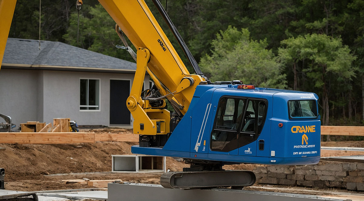blue crane that has word fire it
